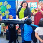 Nina and Terry play "The Saints Go Marching In"