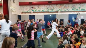 Sabiá Capoeira with Kids