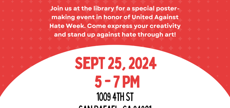 United Against Hate Week Poster Making Contest on Sept. 25th!